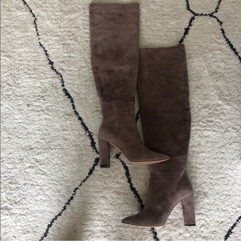 Jean Michel Cazabat OTK Suede Boots Grey SIZE 36.5